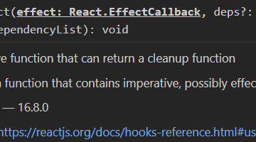 Understanding React useEffect and dependency array